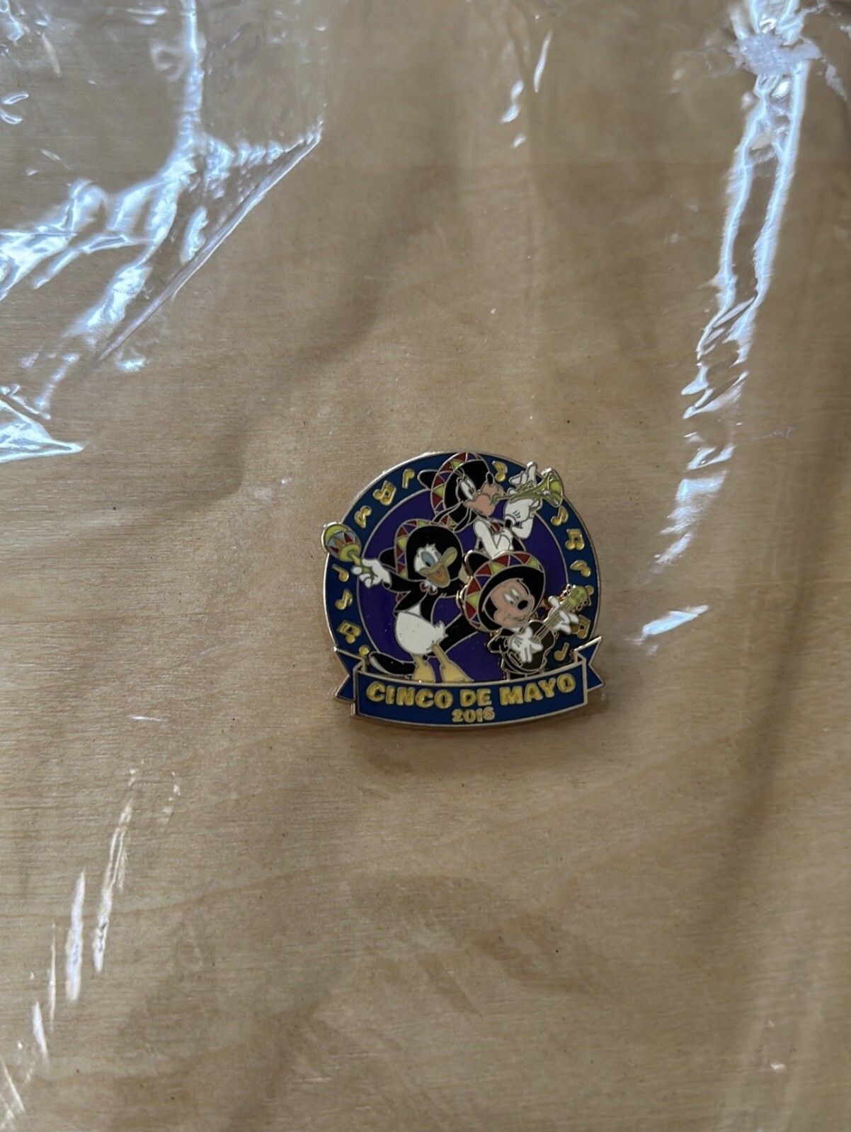 Mickey, Donald, and Goofy Cinco De Mayo 2016 Pin