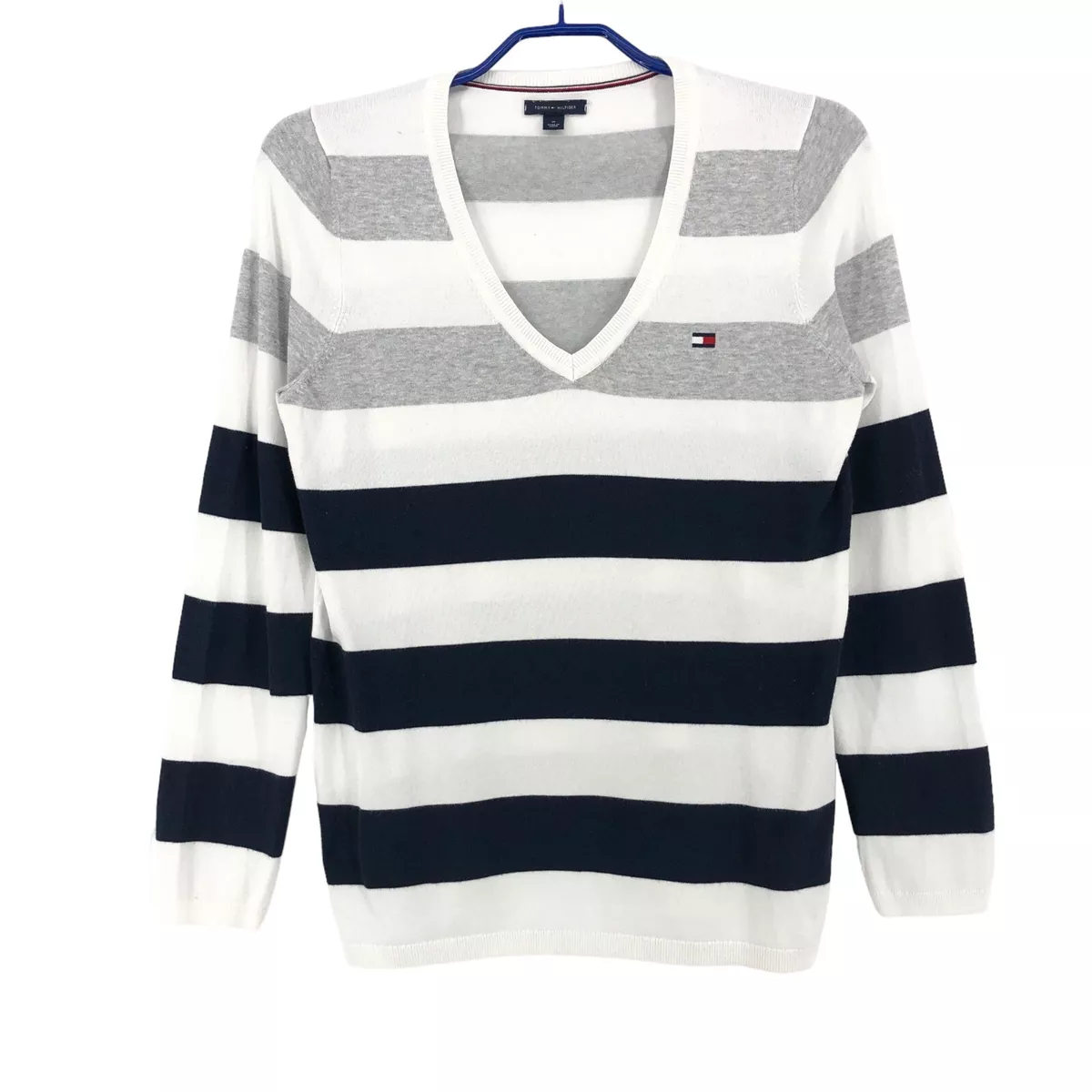 Tommy Hilfiger Femme Col V Pull Ray Pull Taille M eBay