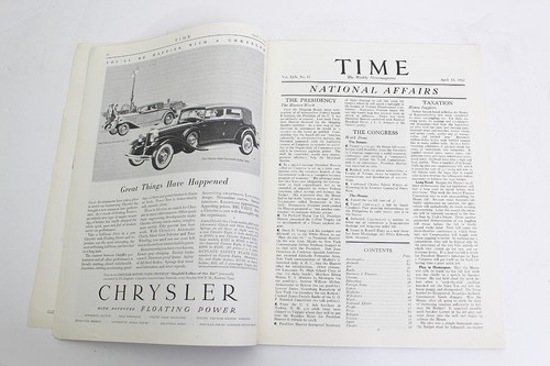 1932 TIME MAGAZINE President de Valera Irish Leader April 11 Sinn Fein Complete - Picture 5 of 9