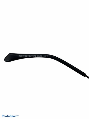 Authentische Boss 1091/S 0SVK/70 halbmatte Sonnenbrille Ruthenium schwarz/braun - Bild 6 von 6