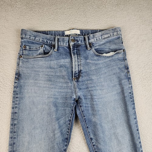 GAP Jeans Mens 32x32 Blue Skinny Slim FIt Modern Medium Wash Stretch Denim 1969 - Picture 7 of 12