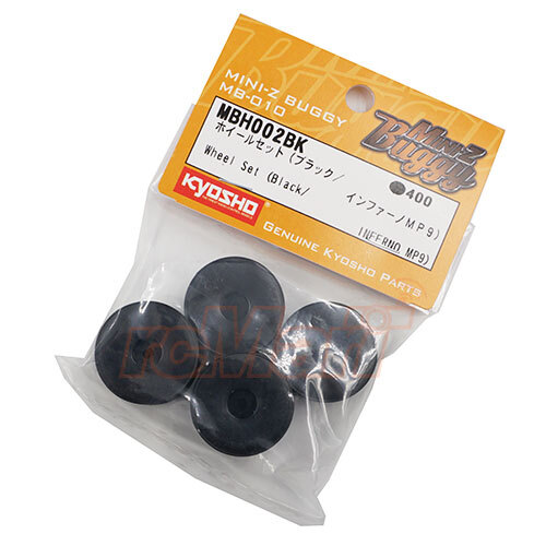 Kyosho Mini-Z INFERNO MP9 Rim 4pcs Black 1:24 Buggy RC Car On Off Road #MBH002BK - Picture 2 of 2