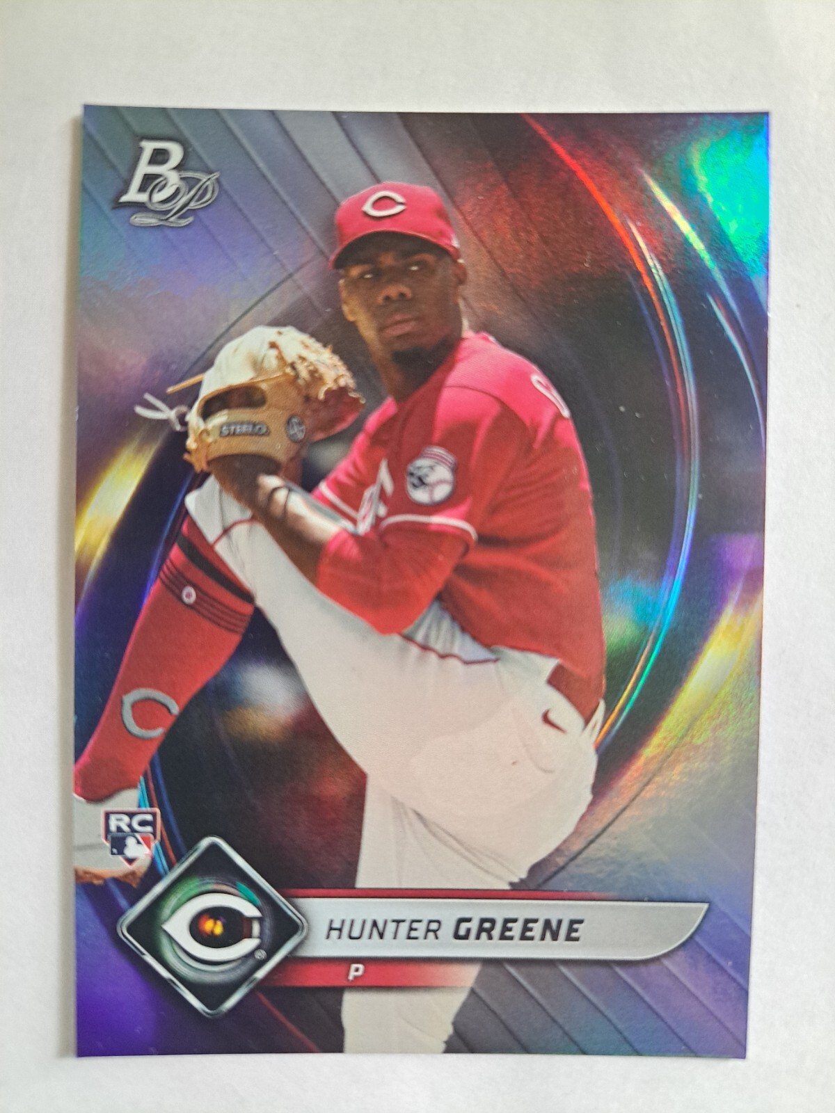Hunter Greene RC 2022 Bowman Platinum #29 Reds P NR-MNT