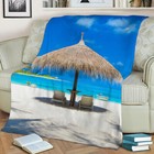 New Tropical Paradise Throw Blanket