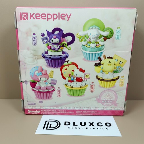 My Melody Hello Kitty Cupcake Building Block Brick Toys New Rare Licensed - Picture 14 of 14