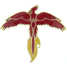 Loot Crate Harry Potter Fawkes Phoenix Enamlel Pin Exclusive