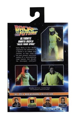 NECA - Back To The Future - Ultimate Marty McFly Tales From Space Action Figure - Picture 3 of 4