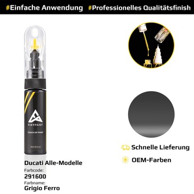 Touch Up Paint Pen for Ducati - Grigio Ferro 291600