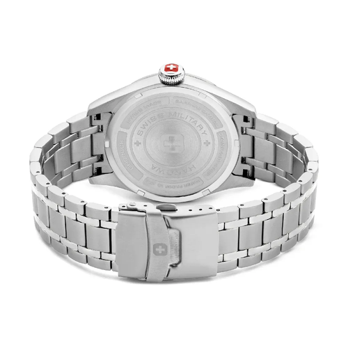 SWISS MILITARY HANOWA SMGWH0000803 MODELO THUNDERBOLT VERDE DE HOMBRE EN ACERO - Photo 4 sur 6
