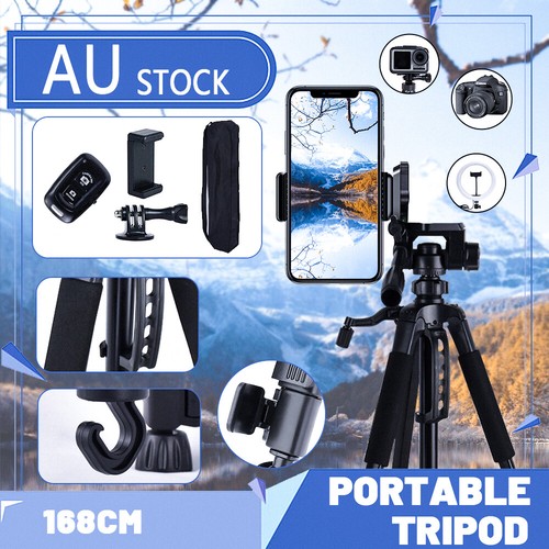 Professional Camera Tripod Stand Mount Remote + Phone Holder for iPhone AU STOCK - Picture 16 of 16