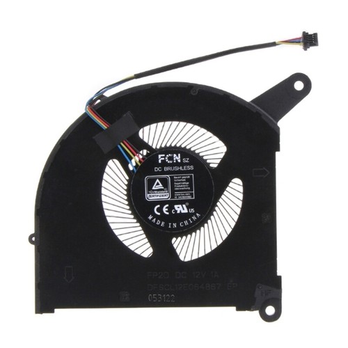 Laptop CPU GPU Cooling Fan 4Pin Notebook Cooler for GIGABYTE AERO 16 17 YE5 XE5 - Afbeelding 11 van 11