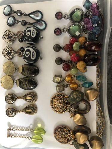 9 Paar Ohrhänger Vintage Ohrringe für Ohrstecker  - Bild 1 von 6