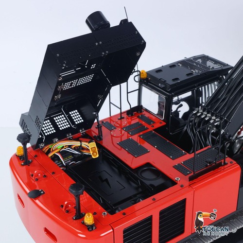 LESU Aoue ZX490 1/14 Remote Control Excavator KIT CNC Metal 6CH Valve Model - Picture 13 of 24