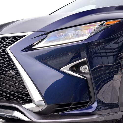 Left Front Bumper Fog Light Lamp Cover Trim Chrome For Lexus RX350 RX350L RX450h - Picture 7 of 11