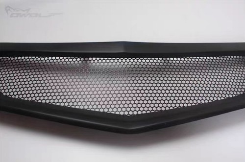 Matte Black Fiberglass Front Bumper Grill For Acura TL 2009-2011 2010 Sedan - Foto 3 di 5