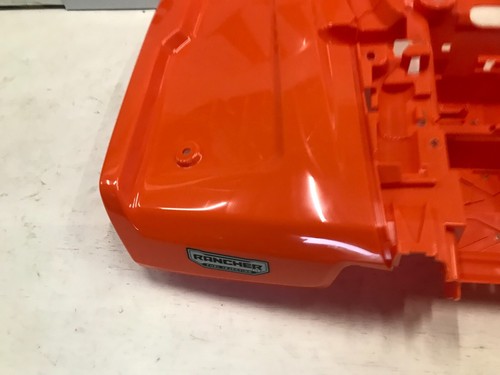 K1A Honda TRX 420 FA 2014 Rear Fender Zest Orange OEM 80110-HR3-A60ZA - Picture 10 of 14