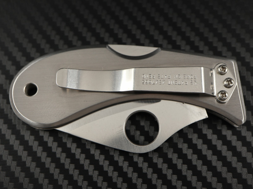 SPYDERCO CO-PILOT C09S GIN-1/STAINLESS STEEL Vintage Folding Knife - Picture 9 of 11