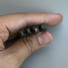 Vtg mini handmade Steel Indian jeweler silversmith metal Punch Stamp tool 4pcs