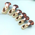 6pcs different Thumb brass flat-bottom planes .cello bass.woodworking tool