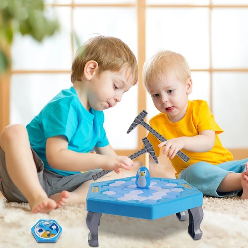 Save Penguin Break Ice Board Game for Kids 4-8 Ice Breaker Save Penguin On Ic... - Picture 6 of 7