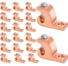 Pool Bonding Lugs High Conductivity Copper Alloy for Pool Grounding 20PCS