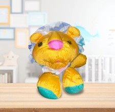 Fisher Price Puffalump Lion Vtg 1990's Rattle Crib Toy Stuffed Animal