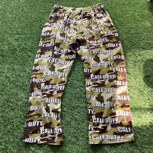 Call Of Duty All Over Print 2011 Activision Camouflage Fleece Pajama Pants - L - Picture 2 of 7