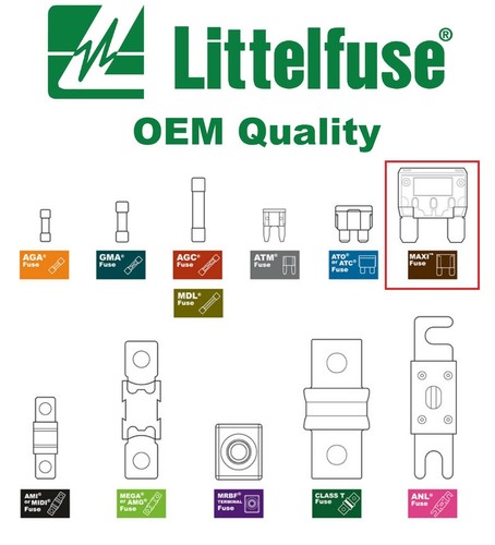 Littelfuse Maxi Blade Fuse 30 Amp Green MAX30BP 1 pc Replacement EO Quality Fit - Picture 6 of 12