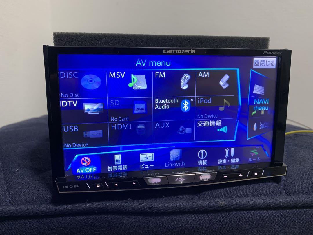 Pioneer CARROZZERIA AVIC-ZH0007 Navigation DVD CD AS IS Pioneer CARROZZERIA AVIC-ZH0007 Navigation DVD CD AS IS