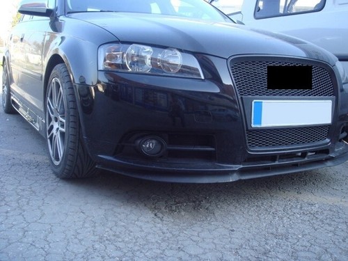 For Audi A3 8P 8PA Front Bumper Cup Chin Spoiler Lip Sport Valance Splitter - Picture 4 of 5