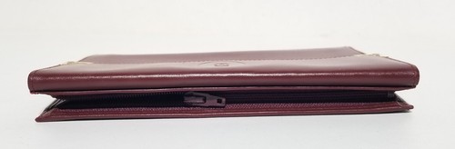 Seltene Must de Cartier Paris Burgund Bauchtasche / Gürteltasche mit Gürtel ☆Neu/Unbenutzt - Bild 11 von 12