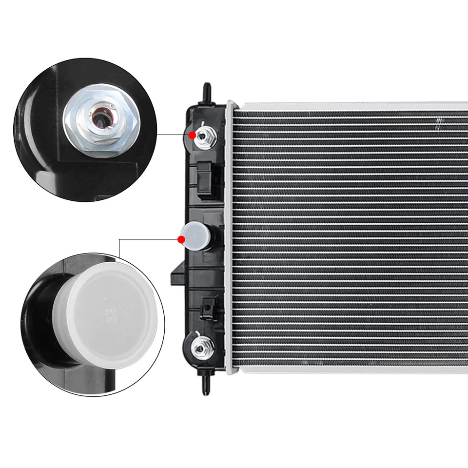 2608 Radiator for 05-10 Chevy Cobalt 07-10 Pontiac G5 03-07 Saturn Ion - Изображение 2 из 4