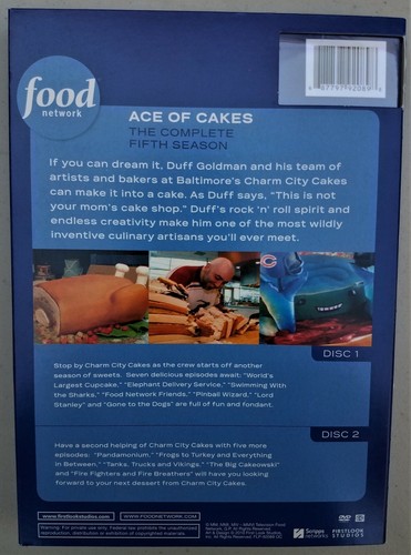 **Sealed** Ace of Cakes: The Complete Fifth Season (3-Disk Set) - Picture 2 of 2