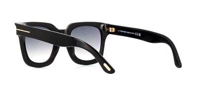 Tom Ford LEIGH-02 FT 1115 Black/Grey Shaded (01B) Sunglasses