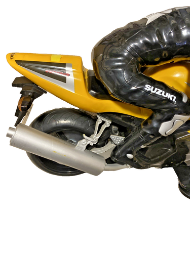 TYCO Suzuki GSX-R 1000 R.C. 24" Motorcycle '04 Racing Parts Only Not Working VTG - Picture 9 of 15