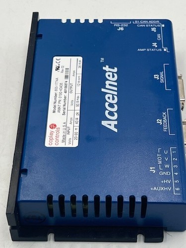 Copley Controls Accelnet 800-1774A AMAT 0190-43438 Servo Drive Used - Picture 10 of 11
