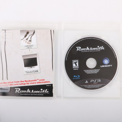 Rocksmith Authentic Guitar Games Playstation 3 PS3 Game Only No Cable  Tested - Picture 3 of 4