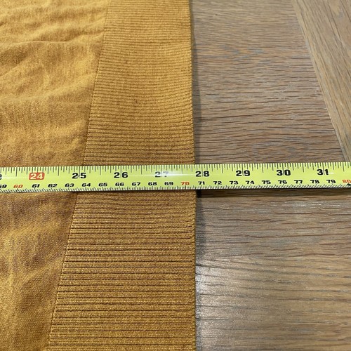 NWT Gap Men’s Medium Crewneck Sweater Soft Cotton Knit Pullover Yellow Tiger Eye - Picture 11 of 13