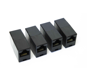4 LAN Kabel Verbinder Netzwerk DSL Ethernet Adapter 2x ...