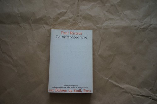 Paul Ricoeur La métaphore vive isbn: 2020027496