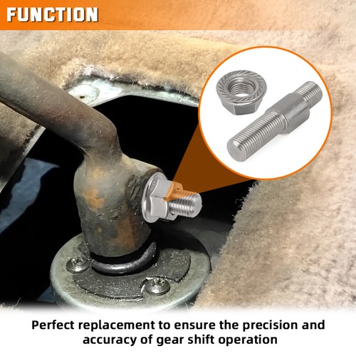 For Ford Ranger F150 Bronco II Shifter Mounting Bolt & Nut MAZDA M50D-R1/M5R2 - Picture 4 of 10