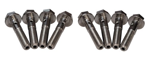Fuel Injector Return Hex Banjo Bolts for 2001-2004 Chevy GMC 6.6l LB7 Duramax - Picture 2 of 3