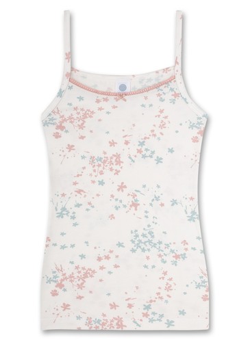 Girls Underwear, White Floral V.Sanetta Size