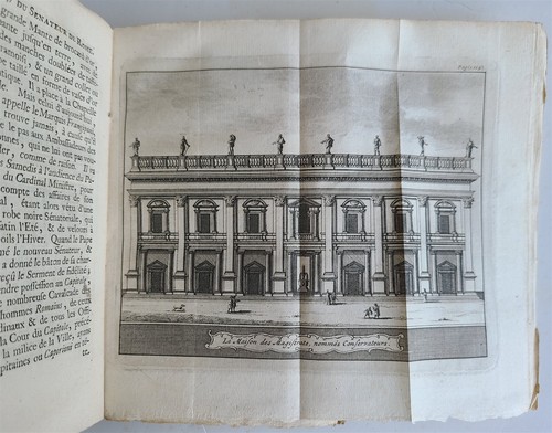1713 ROME MODERNE antique ILLUSTRATED 5 VOLUMES - Imagen 16 de 24