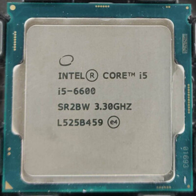 Intel Core i5-6600 SR2L5 3.30GHz 6MB Quad Core LGA1151 CPU Processor