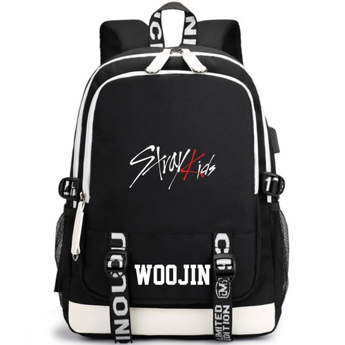 Kpop Stray Kids Hyun Jin Bang Chan Libro Bolso Escolar Mochila Impermeable Nuevo - Imagen 9 de 22