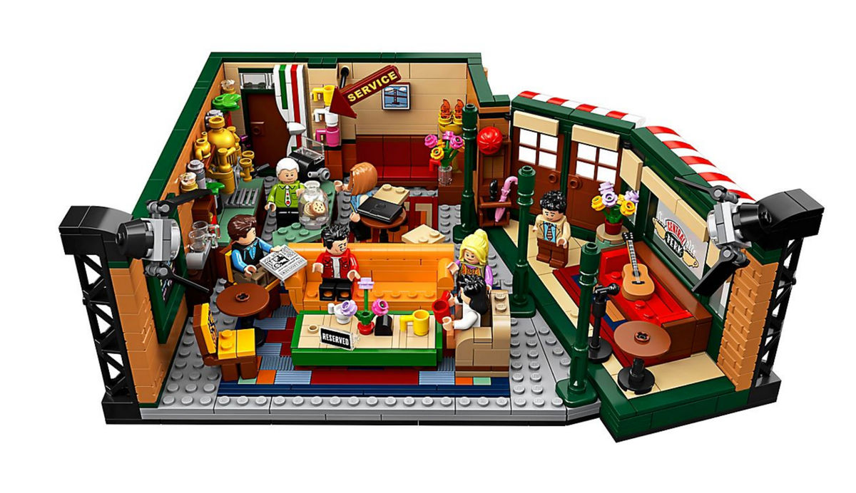 New Lego 21319 Central Perk Friends Coffee Shop with 7 Minifigures
