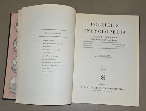 Collier's Encyclopedia Volume 14 - 1960 Edition - Foto 5 di 6