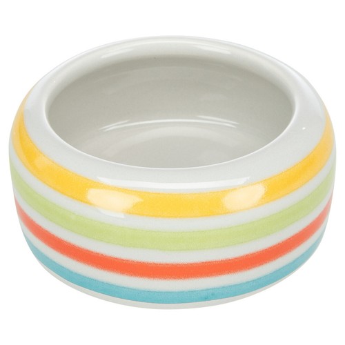Trixie Ceramic Bowl with Stripes, Various Sizes, NEW