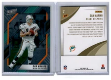 2022 Panini National 2021 VIP Gold Pack Prizm Base Dan Marino Miami Dolphins